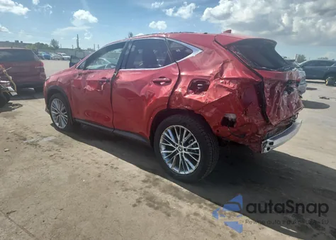2025 Lexus Nx 350H Base из США, поврежденный, VIN 2T2HKCEZ5SC032842